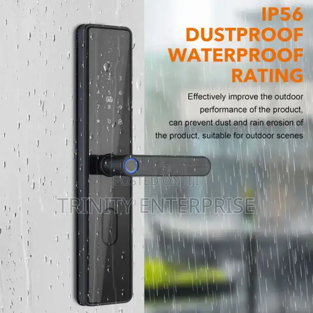 Smart Lock Support Fingerprints Password Tuya App Cards