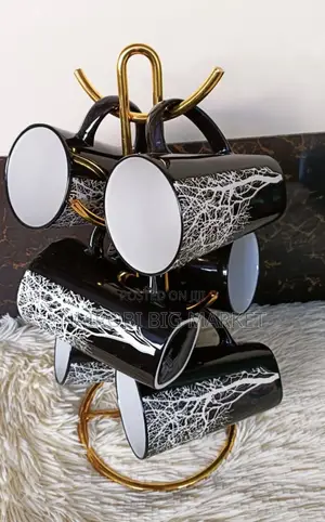 Black Tree Cups/Mugs
