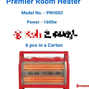 Premier Halogen Portable Electric Room Heater