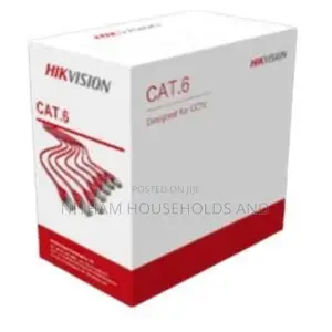 Cat6 U/Utp Network Cable (Solid Copper, 0.5mm)