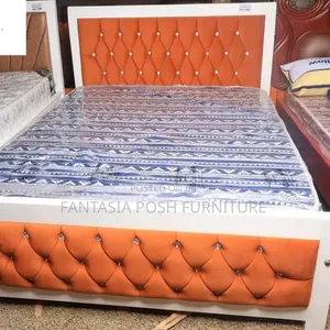 Orange 5 by 6 Mocket Bed + Free Delivery