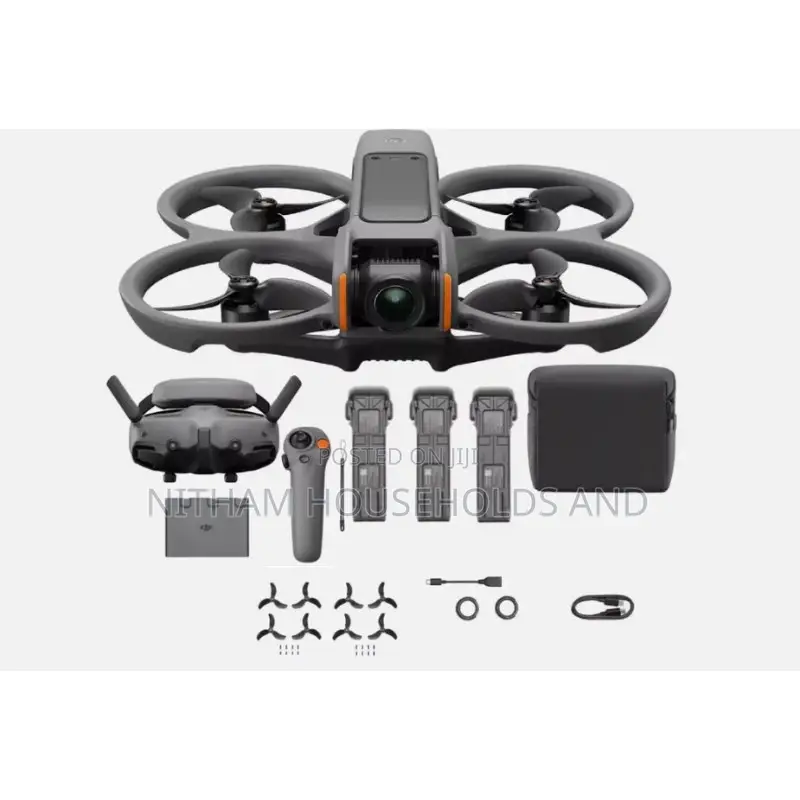 Dji Avata 2 Flycombo (3 Battery), FPV Drones With Camera for Adults
