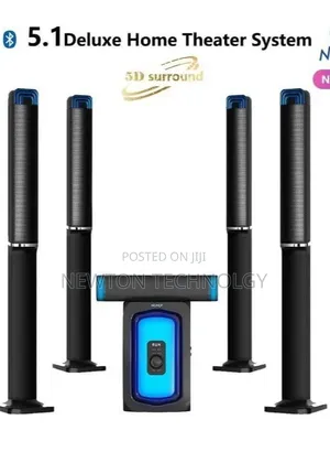Nunix 5.1ch Deluxe Home Theater System Super Music System