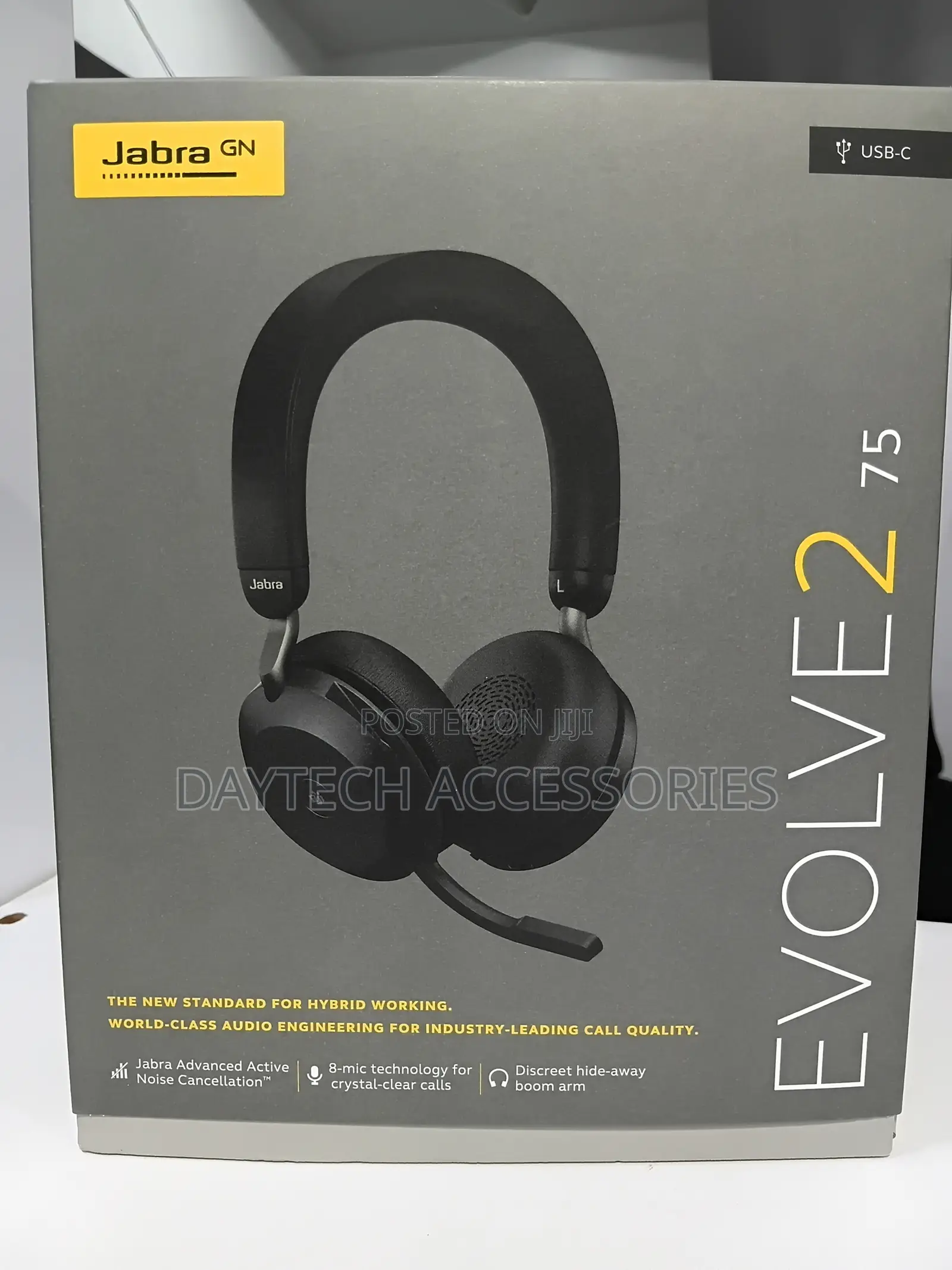 Jabra Evolve2 75 Headset Usb-C Uc