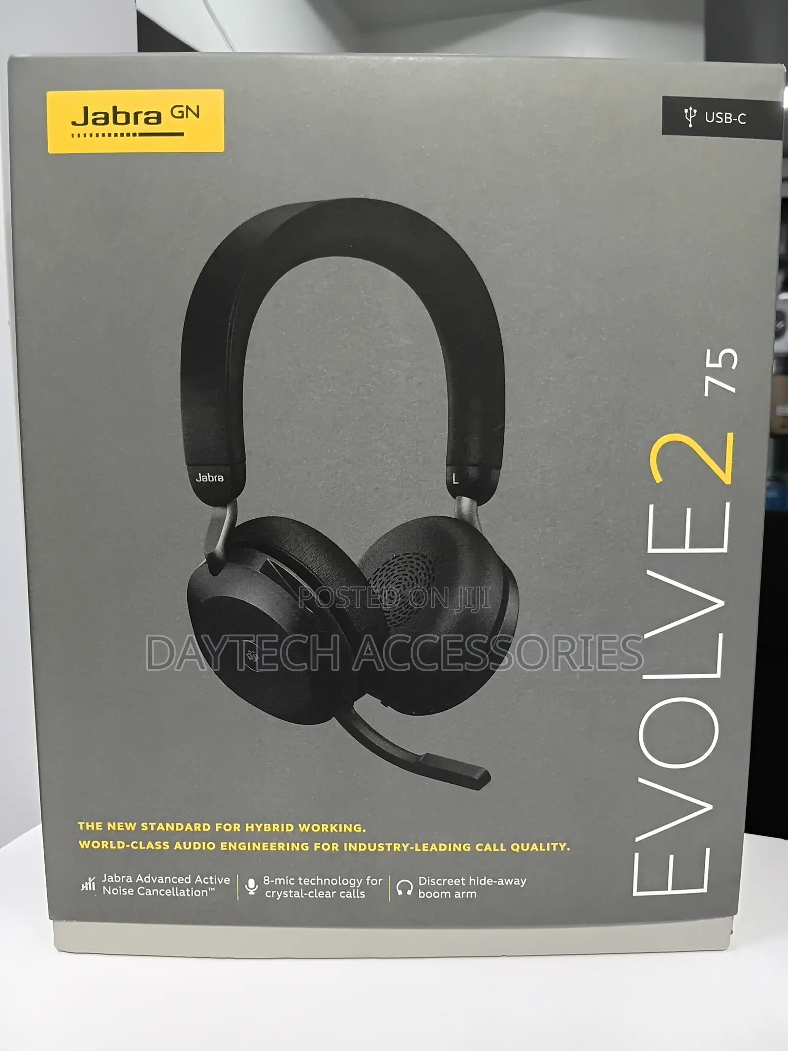 Jabra Evolve2 75 Headset Usb-C Uc