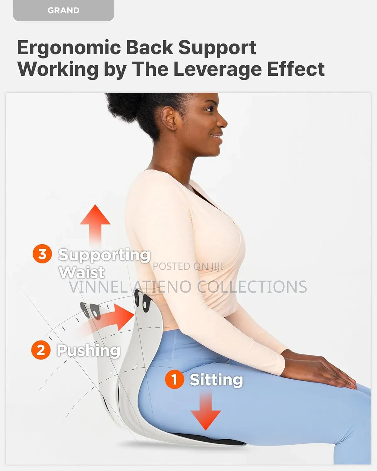 Back Rest/Support Curble Chair