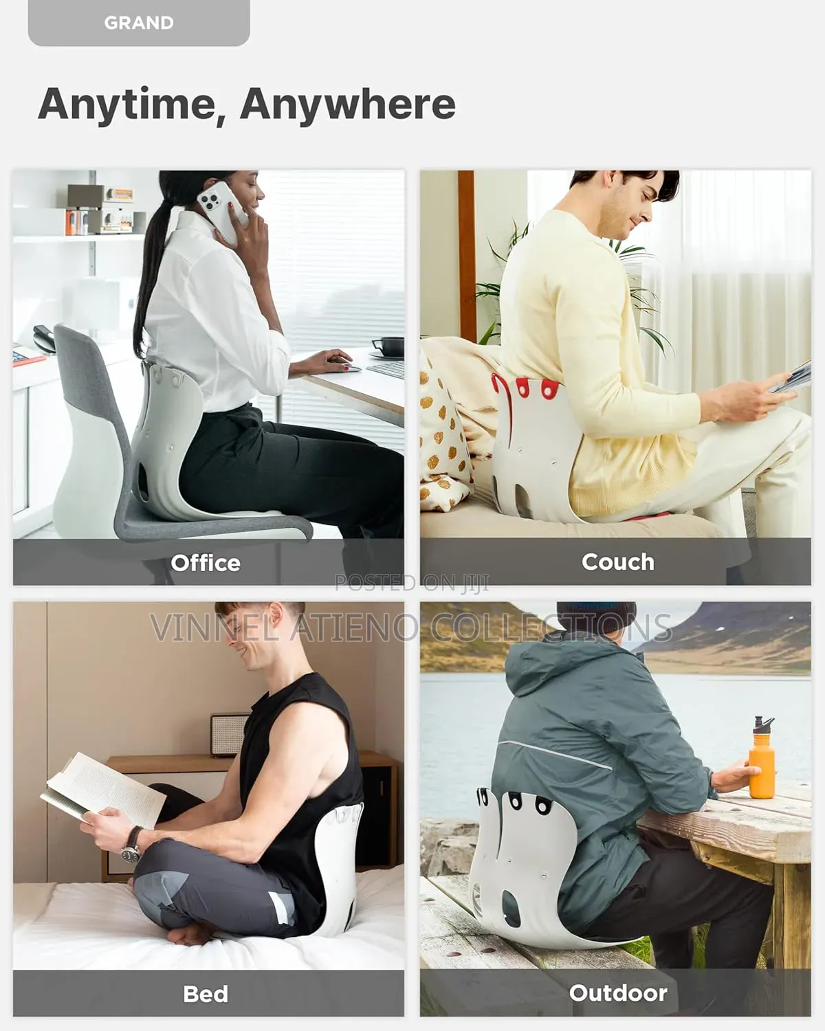 Back Rest/Support Curble Chair