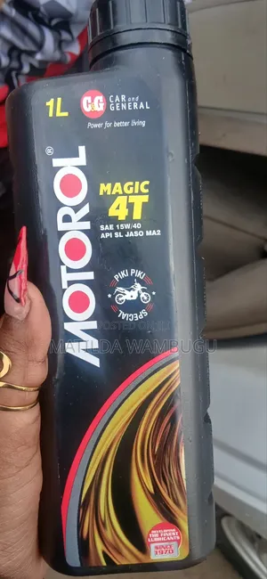 Used to Take Pictures of Items Sold Like Oil for Motorbikes