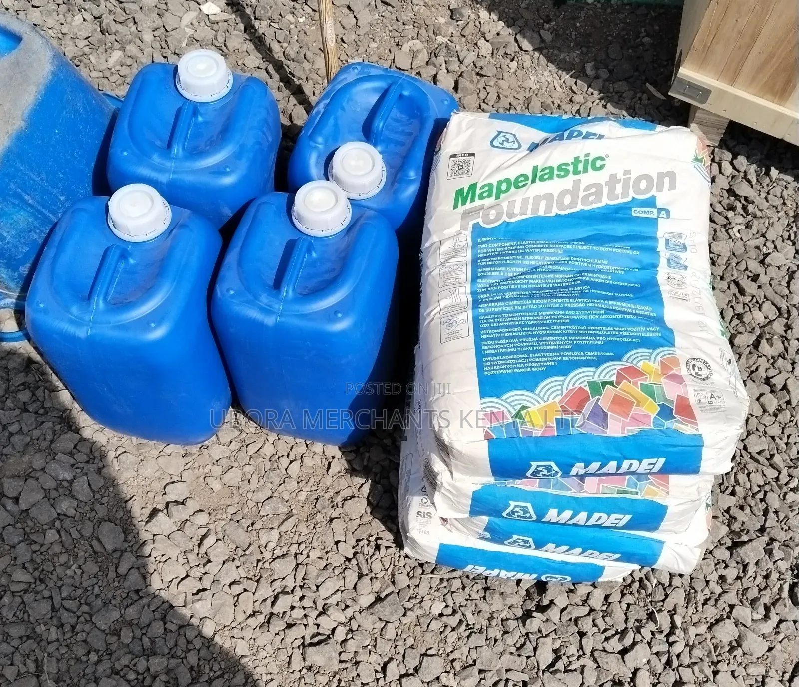 Concrete Waterproofing Compound - Mapelastic Foundation