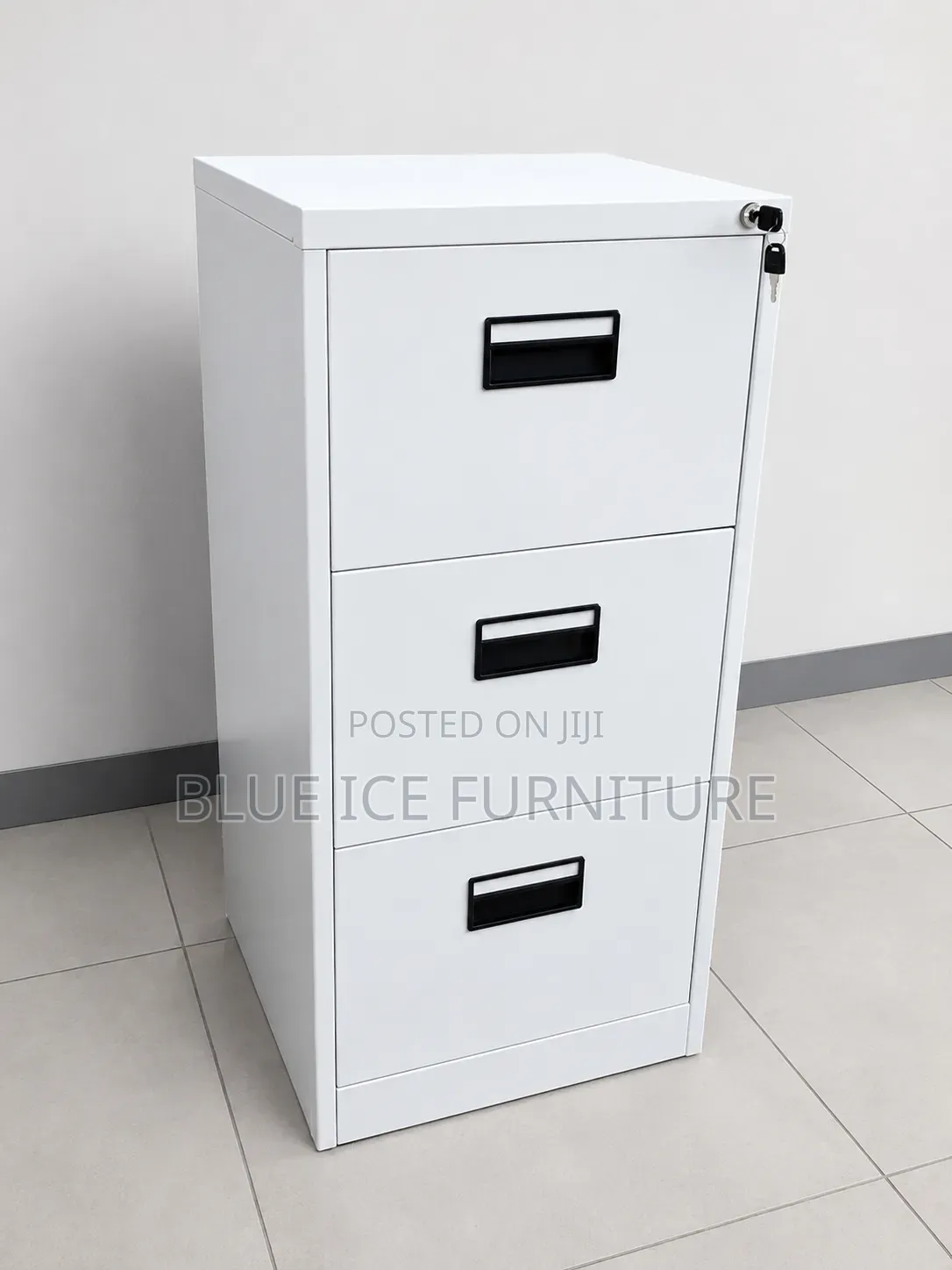 3 Drawer Steel Filling Cabinet -Heavy Duty