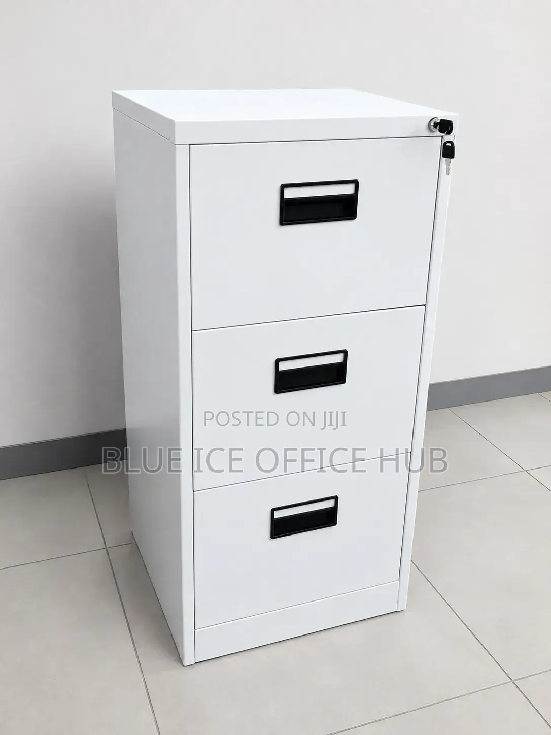 3 Drawer Steel Filling Cabinet -Heavy Duty