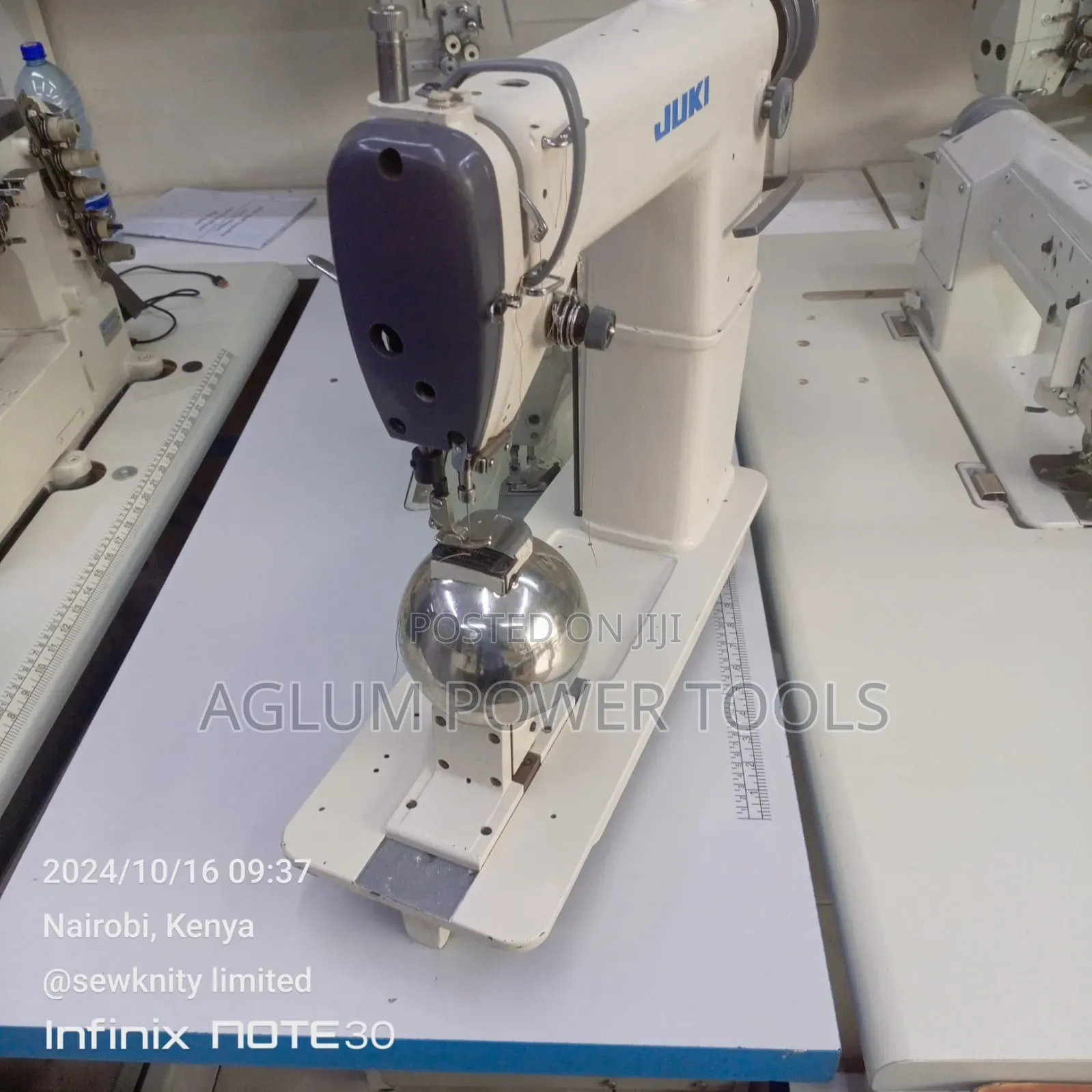 Juki Postbed Sewing Machine for Wigs, Shoes and Caps