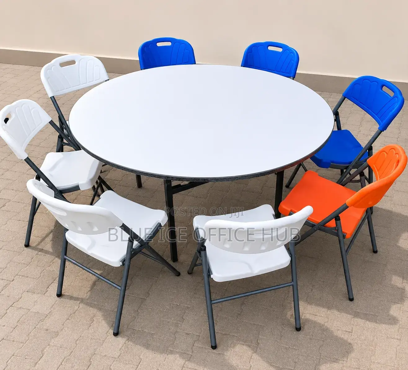 8 Seater Foldable Table and Chair Set -Strong-Durable