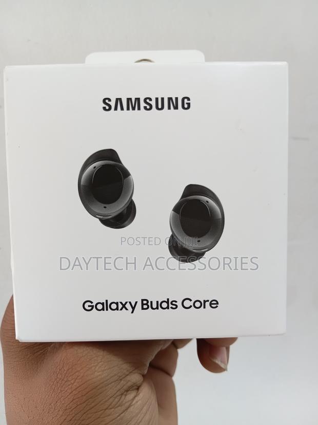 Samsung Galaxy Buds Core True Wireless Bluetooth Earbuds in Black. - thumbnail 2