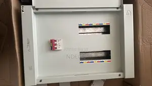 18-way Metal Distribution Board (Db Board) With Main Isolator Mcbs