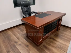 Office Desk -Heavy Duty Mahogany