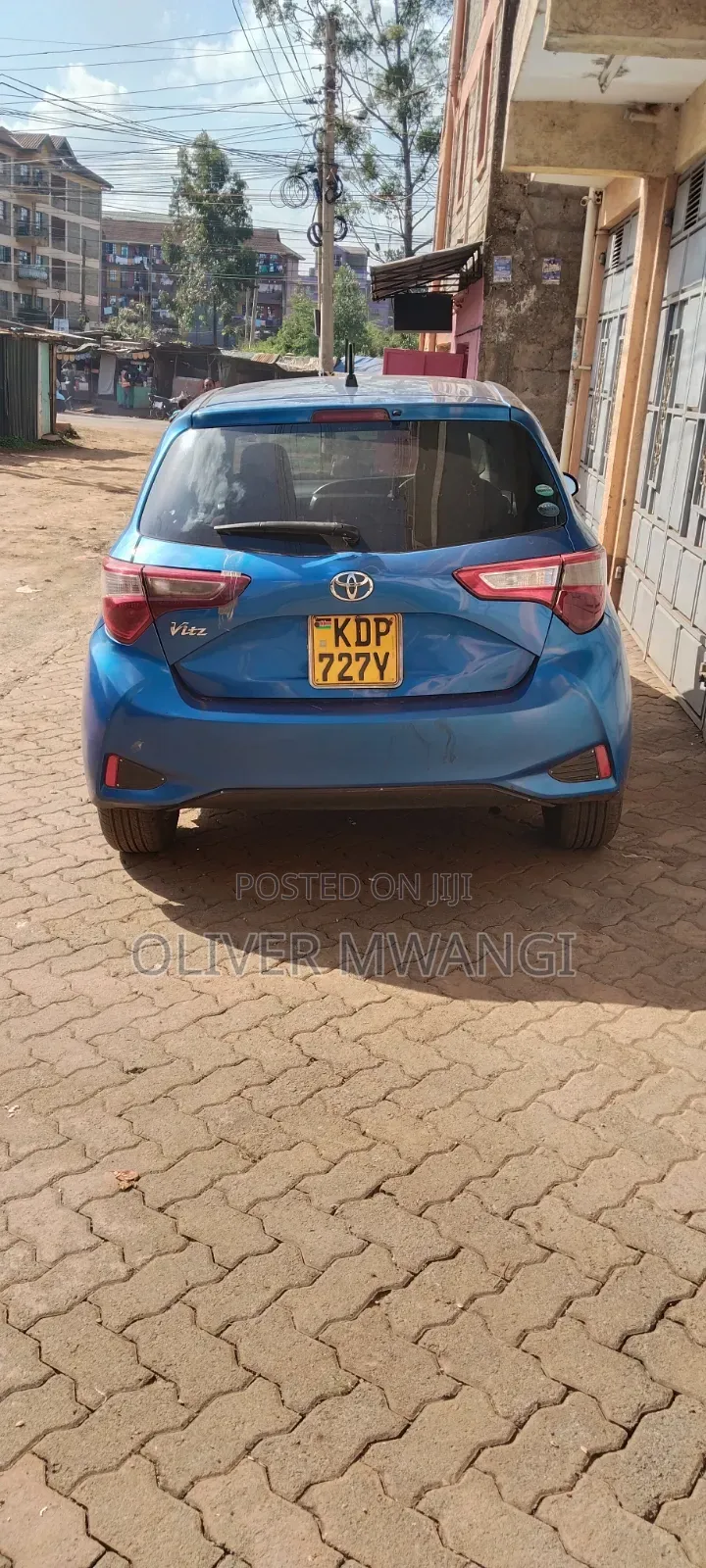 Toyota Vitz 2017 Blue