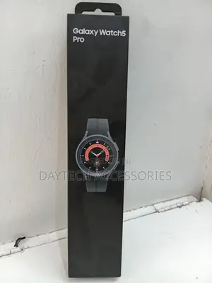 This Is a Samsung Galaxy Watch5 Pro - Black