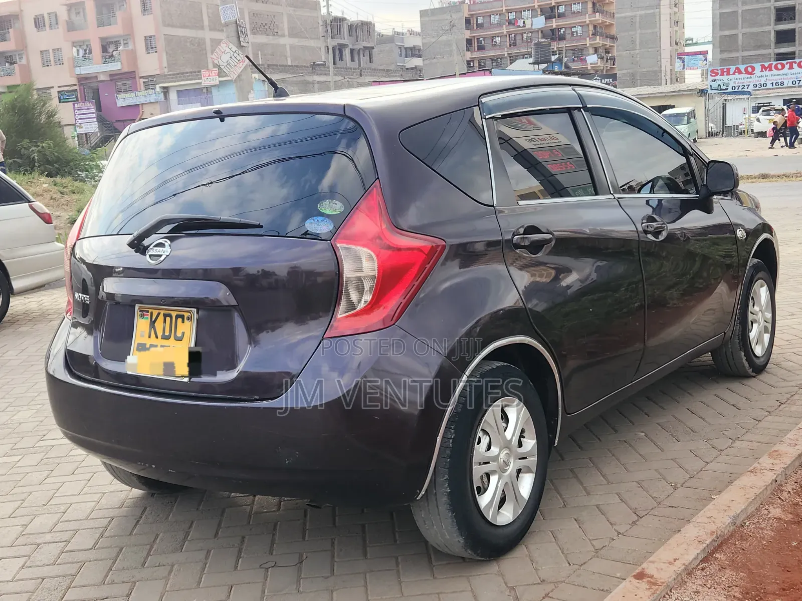 Nissan Note 2014 Burgundy
