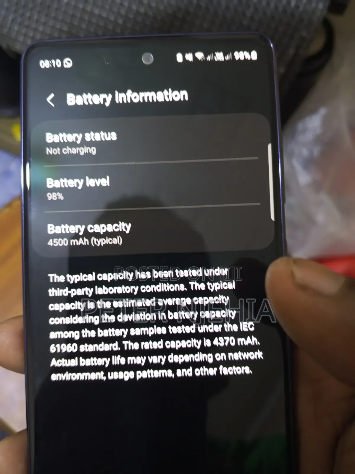 Samsung Galaxy S20 FE 128 GB Black