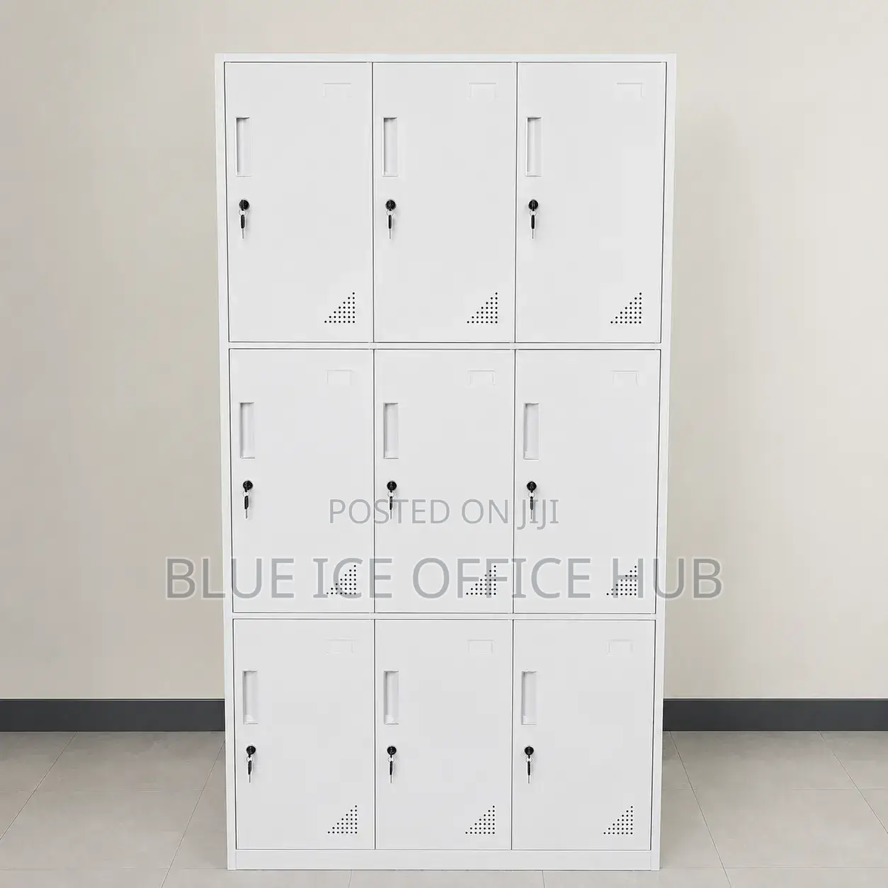 Heavy Duty 9 Door Storing Cabinet With Door Locks