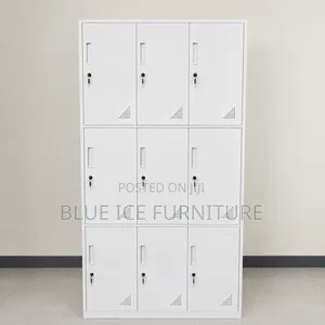 Heavy Duty 9 Door Storing Cabinet With Door Locks