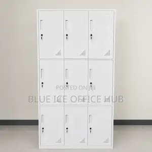 Heavy Duty 9 Door Storing Cabinet With Door Locks