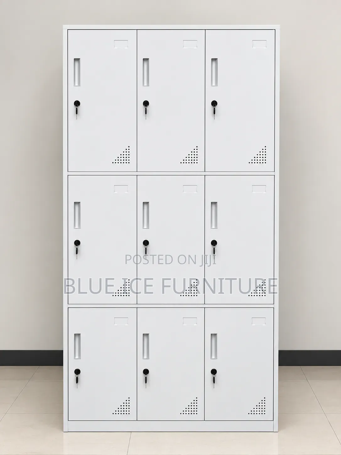 Heavy Duty 9 Door Storing Cabinet With Door Locks