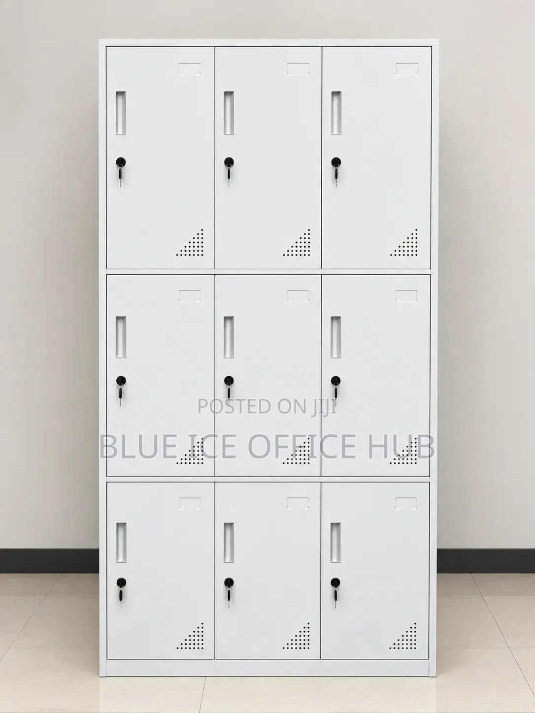 Heavy Duty 9 Door Storing Cabinet With Door Locks