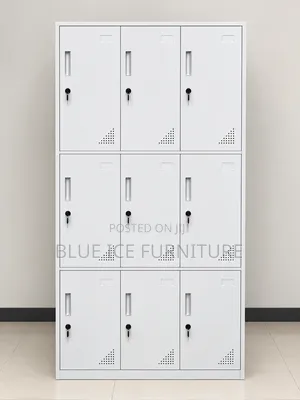 Heavy Duty 9 Door Storing Cabinet With Door Locks