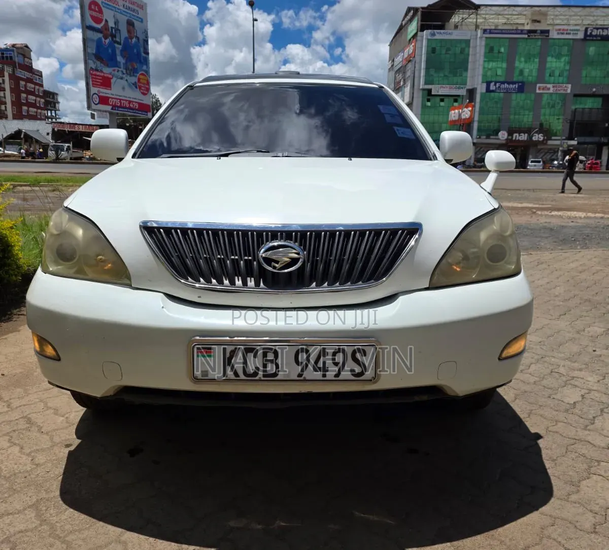 Toyota Harrier 2008 White