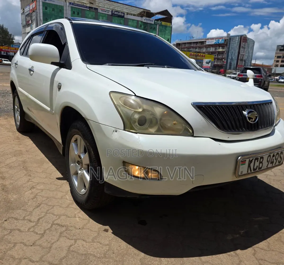 Toyota Harrier 2008 White