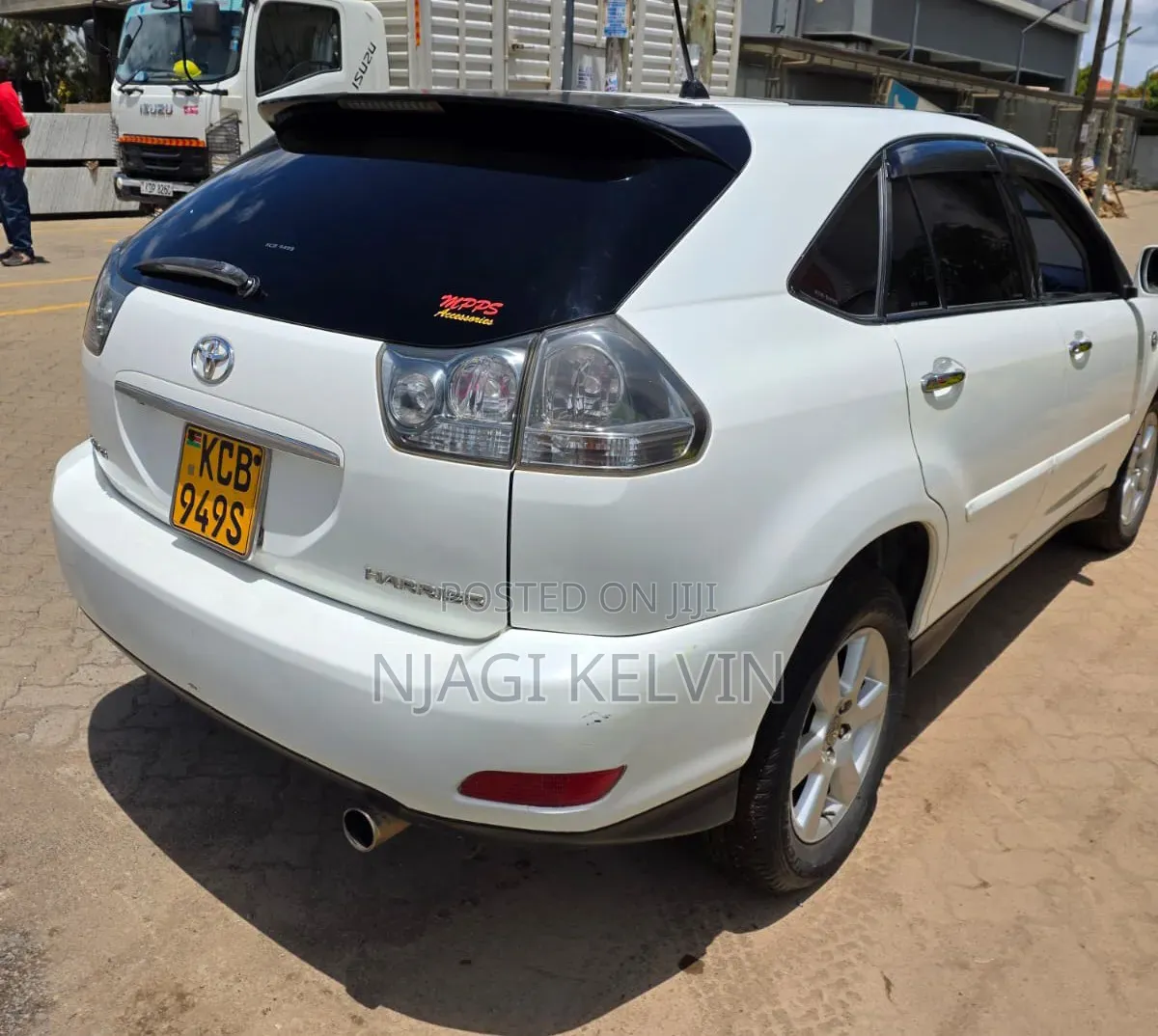Toyota Harrier 2008 White