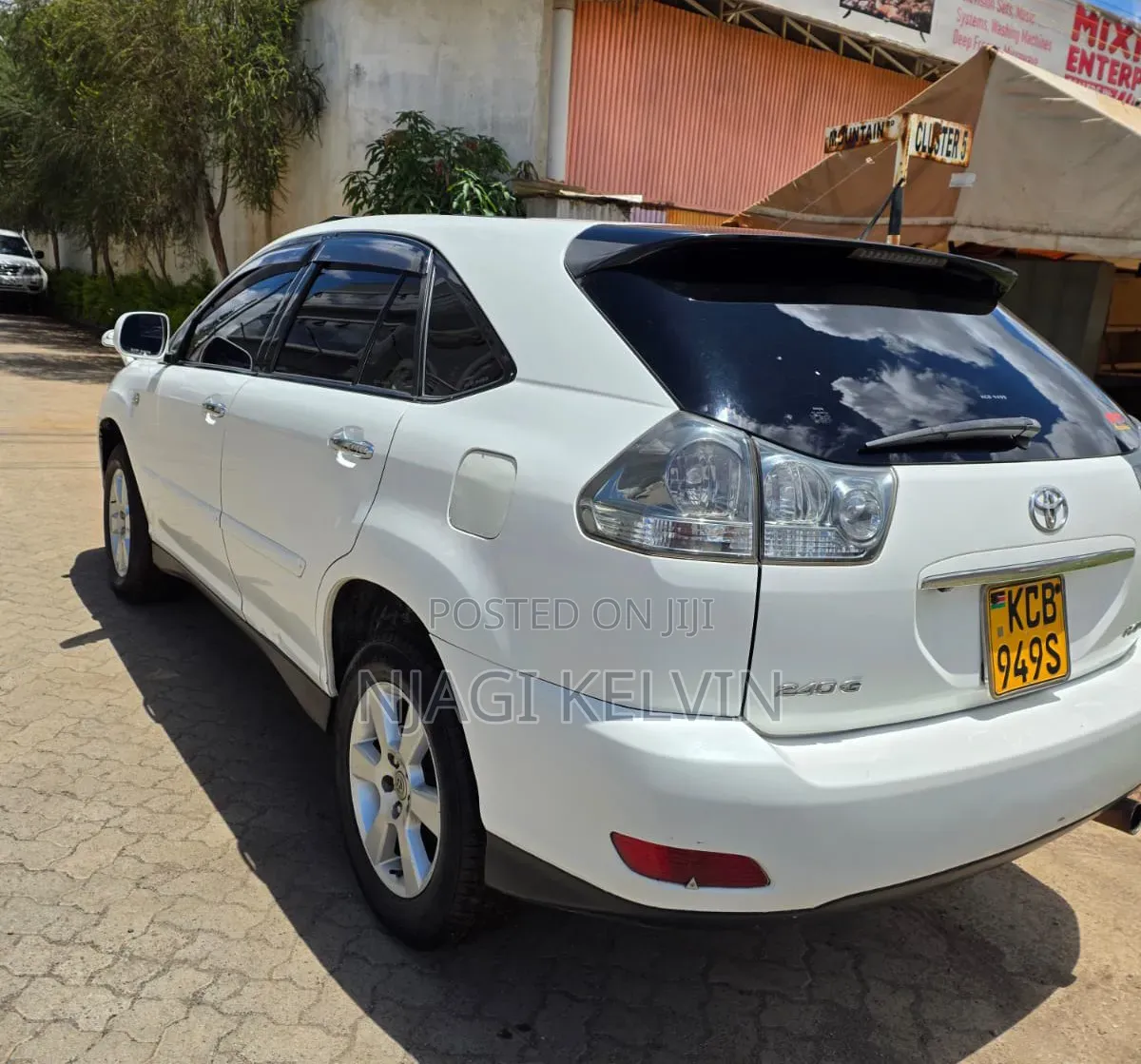 Toyota Harrier 2008 White