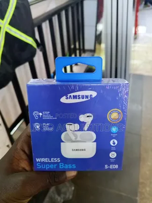 S-E08 Wireless Bluetooth Earbuds – Super Bass Touch Control