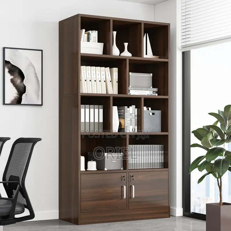 Office Cabinet : Modern Wood Bookshelf Cabinet.