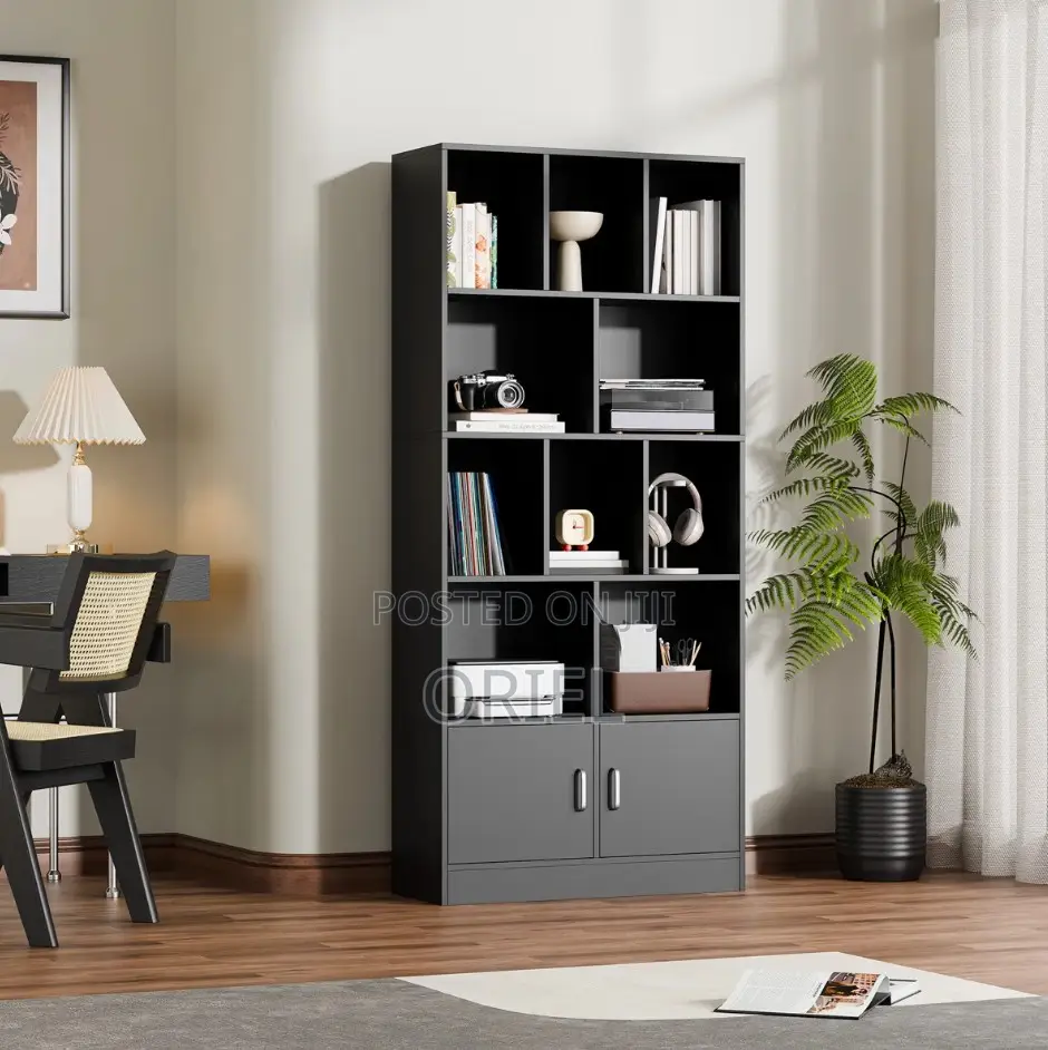Office Cabinet : Modern Wood Bookshelf Cabinet.