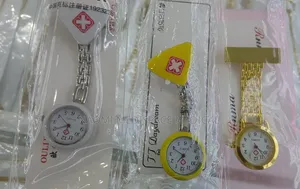 Metallic Nurse Watch