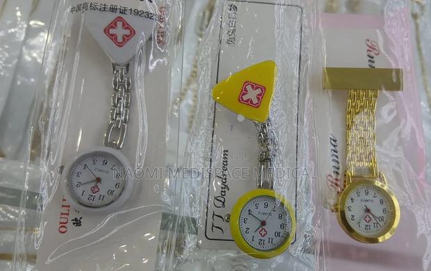 Metallic Nurse Watch