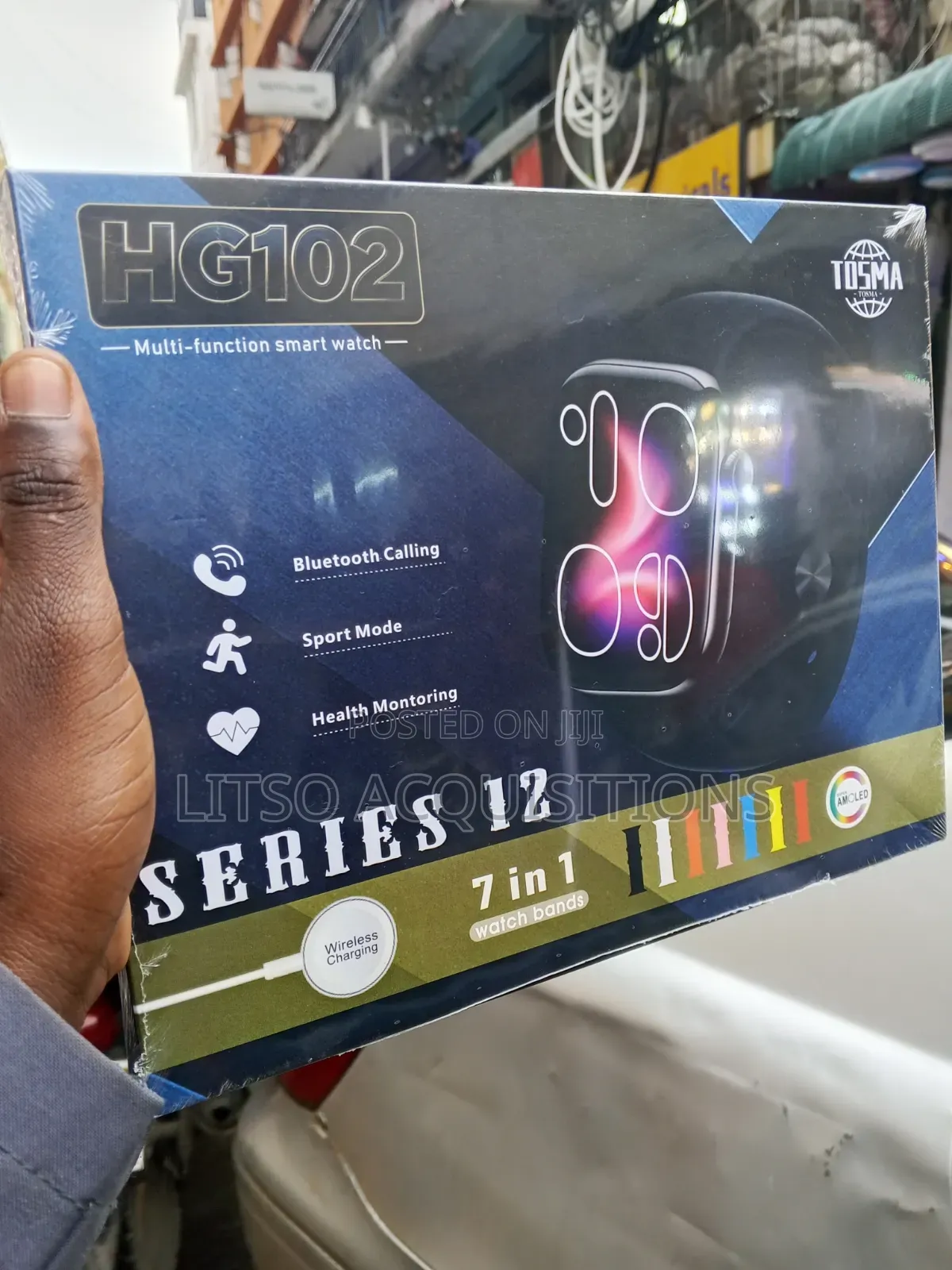 Hg102 Series 12 Smart Watch – Bluetooth Calling Health Monitor