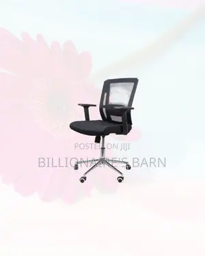 Practical Barn Origin Chair Mid Back Chrome for Gaming and Desk Use