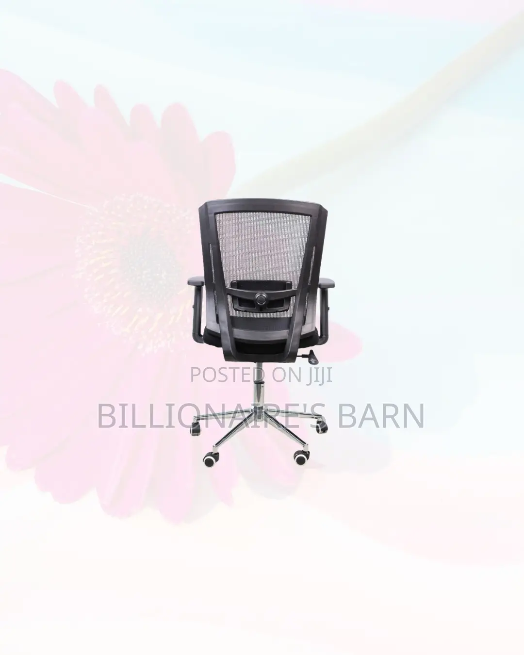 Practical Barn Origin Chair Mid Back Chrome for Gaming and Desk Use