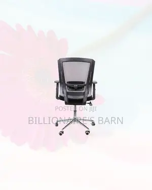 Practical Barn Origin Chair Mid Back Chrome for Gaming and Desk Use