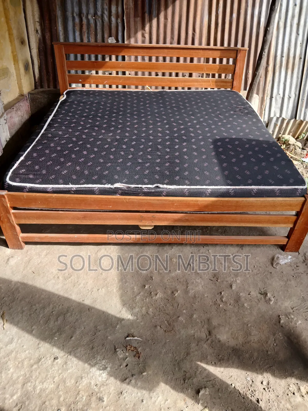 6×6 Bed and Mattress