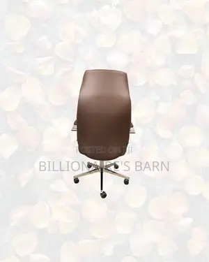 Practical Executive Leather Chair High Back for Small Office Layouts