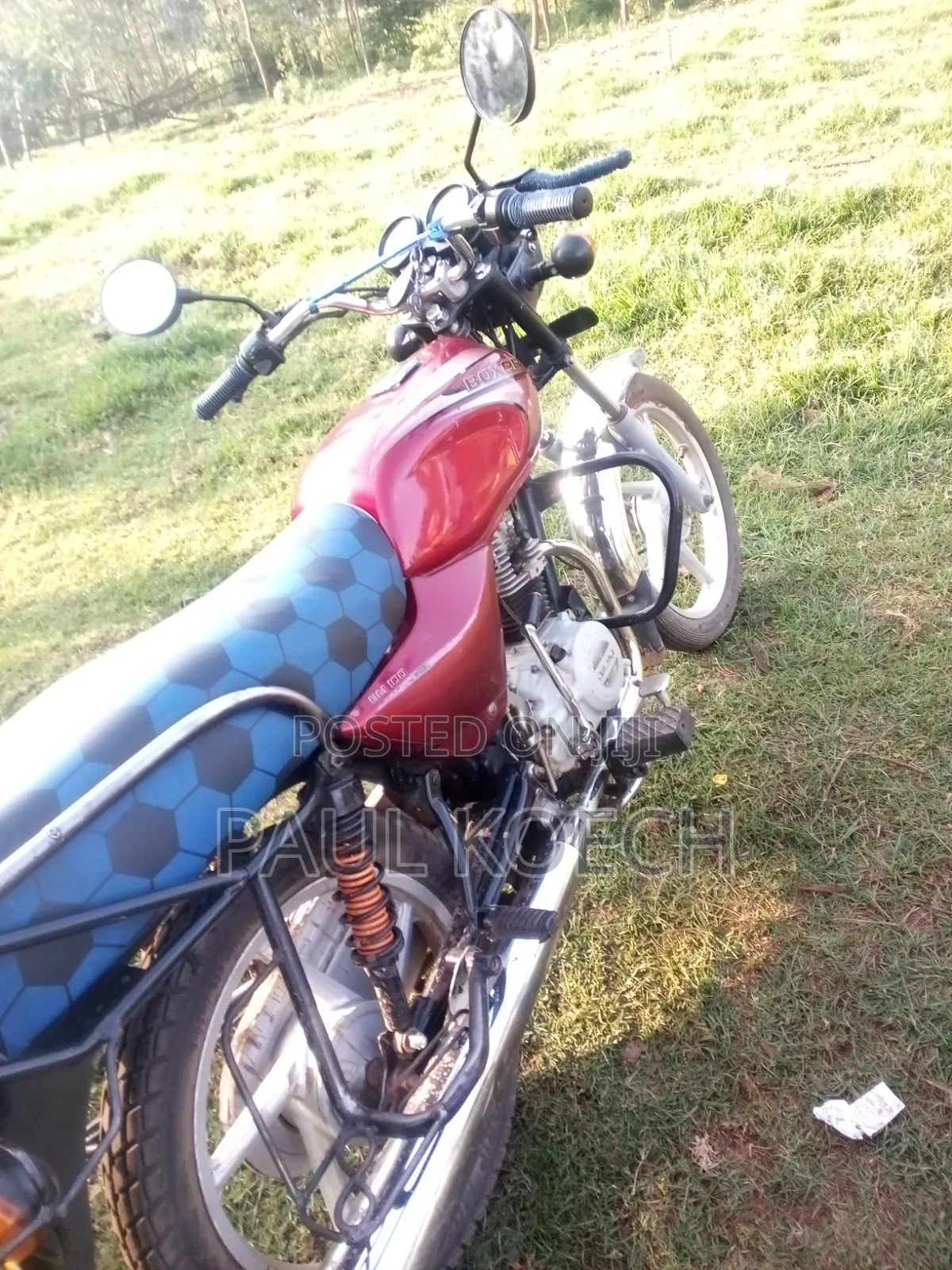 Bajaj Boxer 100 2024 Red