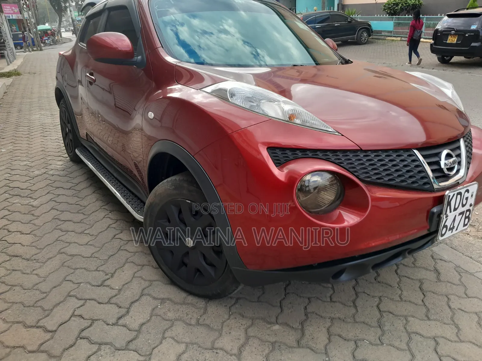Nissan Juke 2015 Maroon
