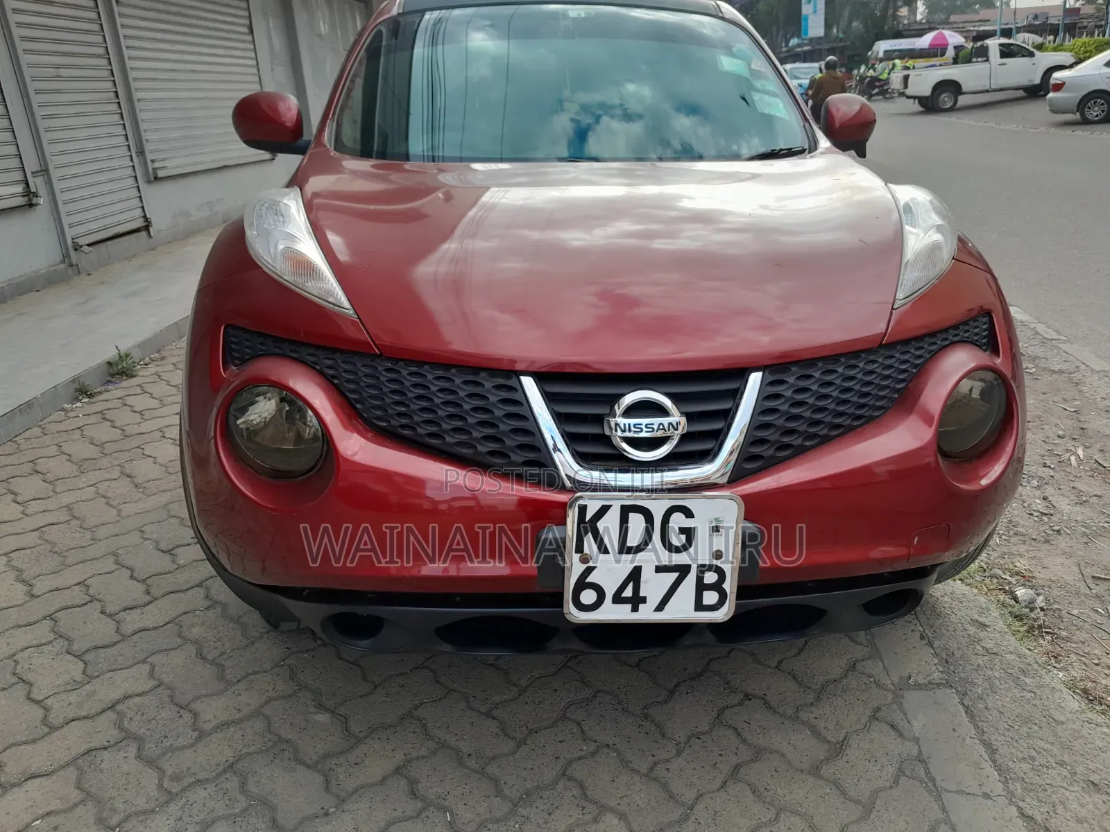 Nissan Juke 2015 Maroon