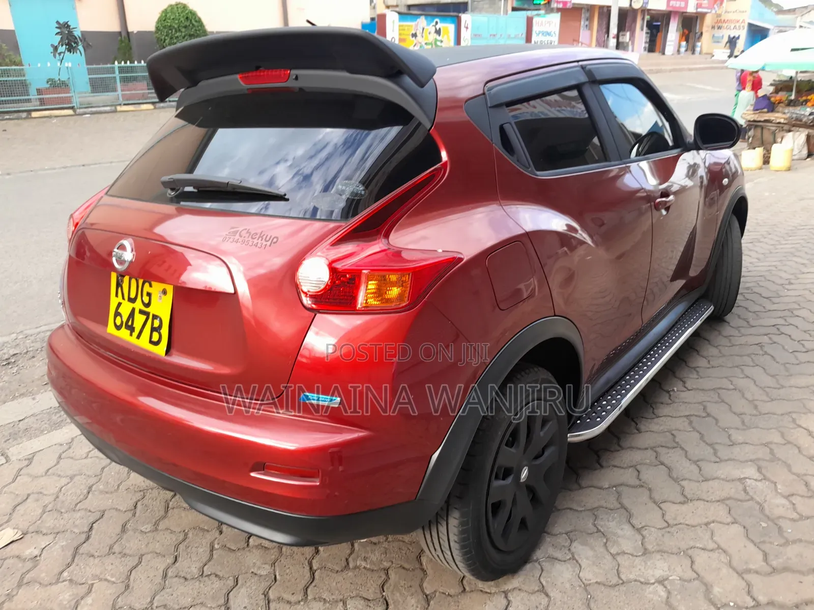 Nissan Juke 2015 Maroon