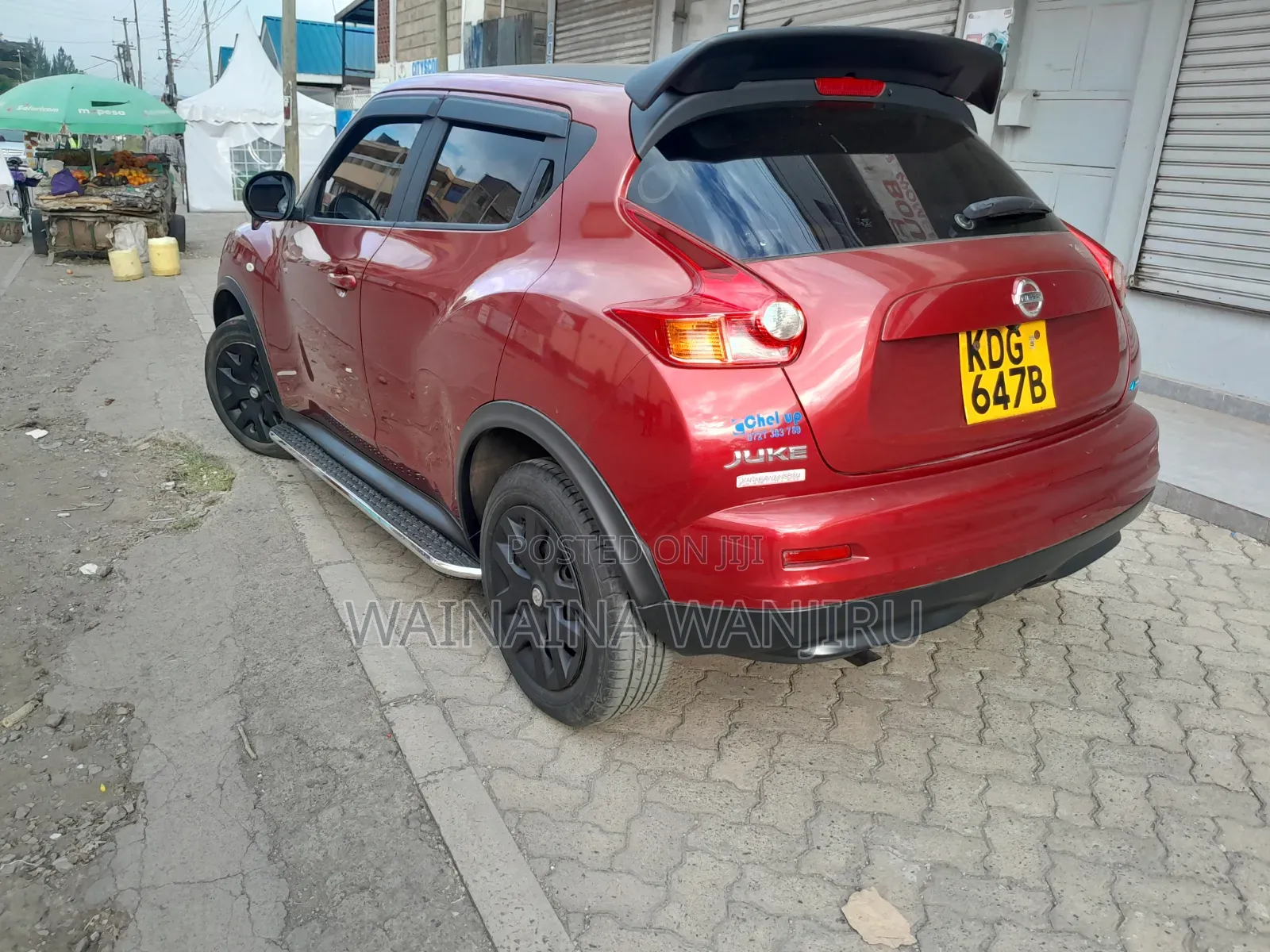 Nissan Juke 2015 Maroon